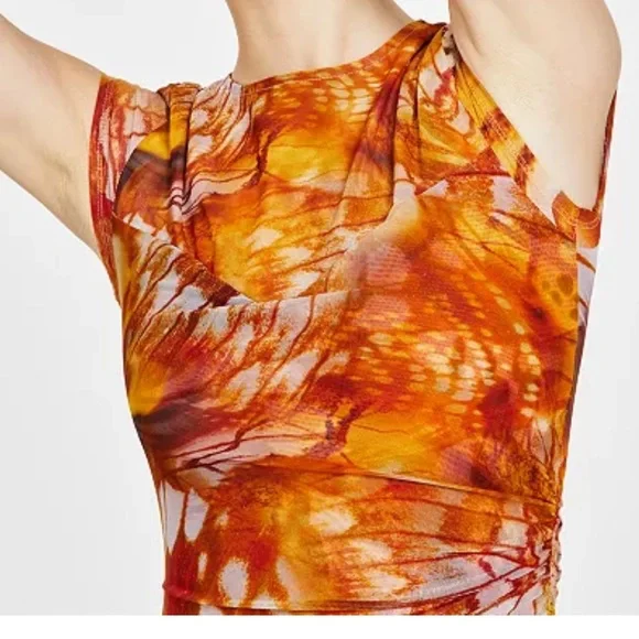 GUESS
Women's Eco Aida Mesh Short Sleeve Dress - Picture 3 of 3